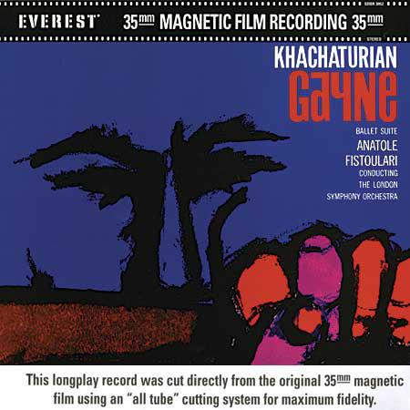 Khachaturian / Fistoulari, Anatole / The London Symphony Orchestra ‎ - Gayne: Ballet Suite 200 Gr. Vinyl With Obis