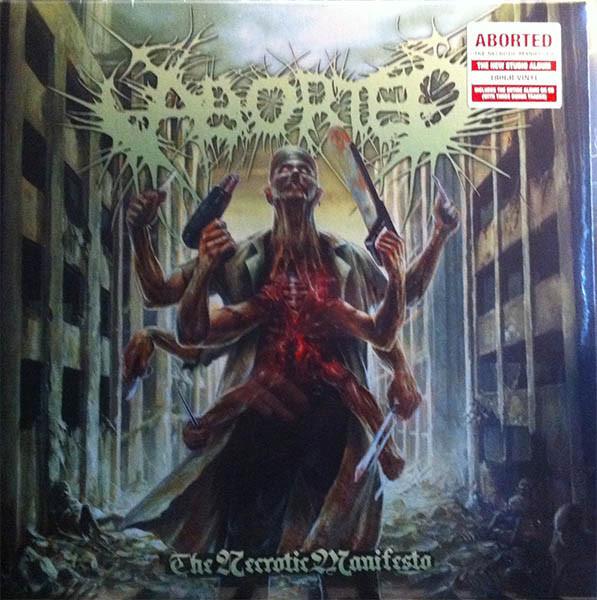 Aborted - The Necrotic Manifesto GATEFOLD + CD Incl. 3 Bonus Tracks CONVERGE / SUFFOCATION