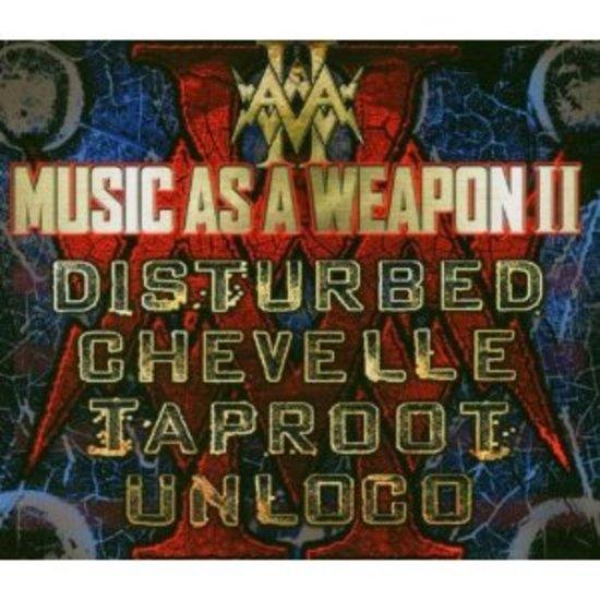 VA Disturbed Chevelle Taproot Unloco - Music as a Weapon II CD+DVD