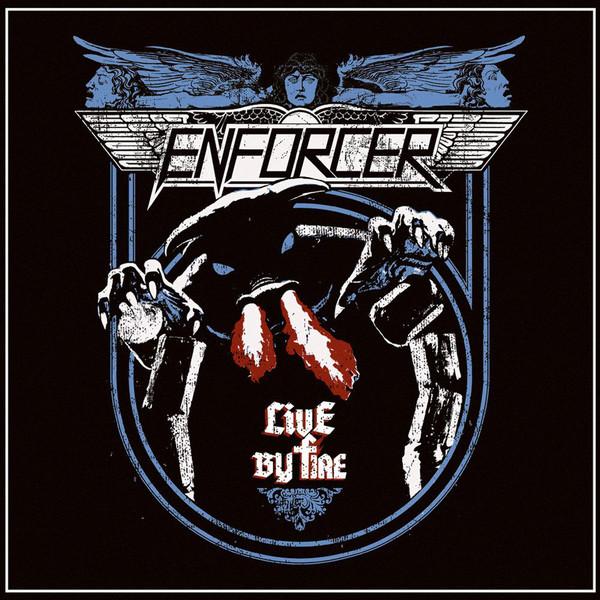 Enforcer - Live By Fire LTD.ED. GATEFOLD Splatter Vinyl