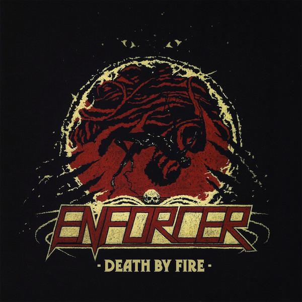 Enforcer - Death By Fire LTD.ED. GATEFOLD Splatter Clear, Red & White Vinyl