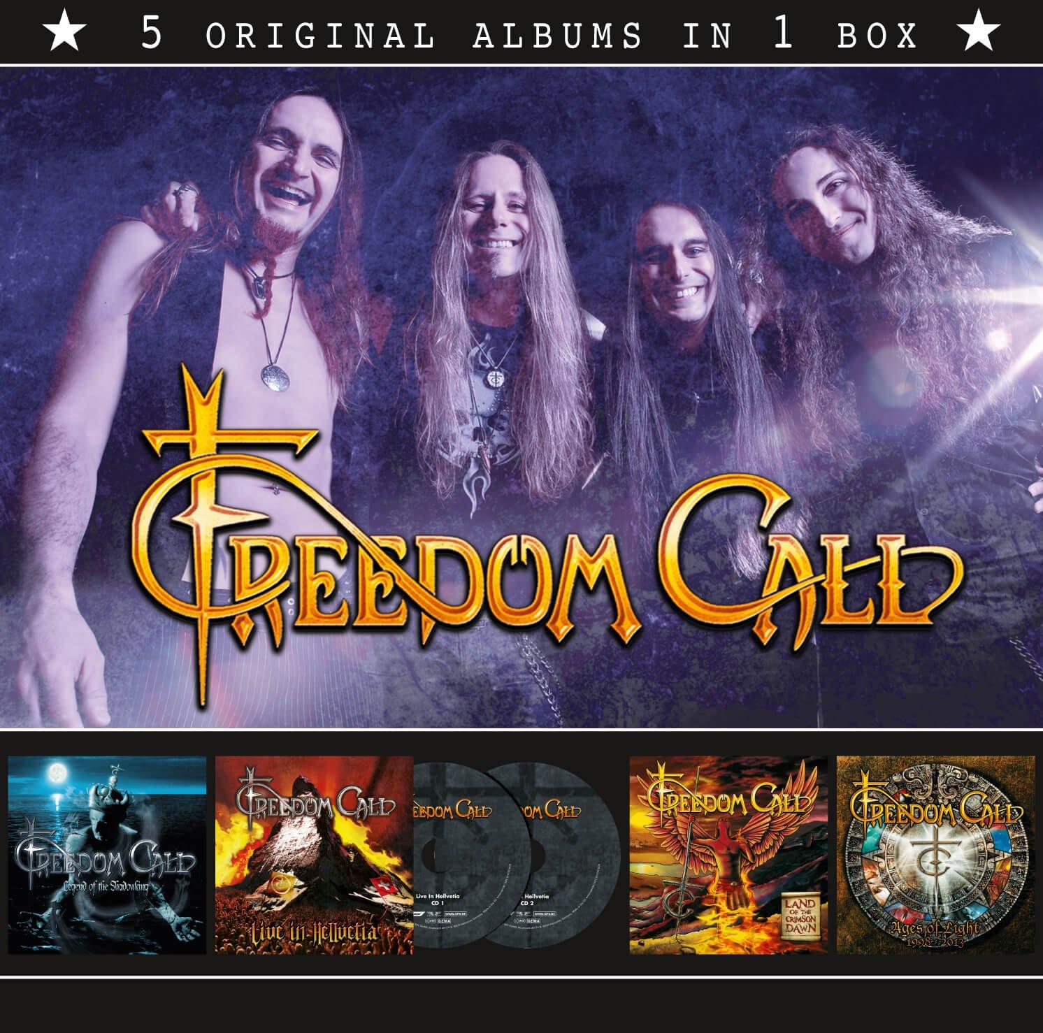 Freedom Call - 5 Original Albums In 1 Box LANZER