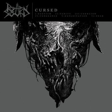 Rotten Sound - Cursed LTD. ED. Dark Red / Black Marble Vinyl