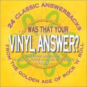 VA - ...Was That Your Vinyl Answer? ANN KING TITUS TURNER MONOTONES