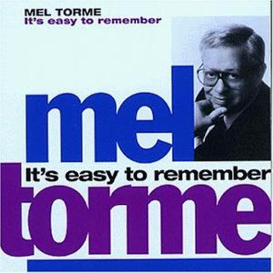 Torme, Mel - It's Easy to Remember