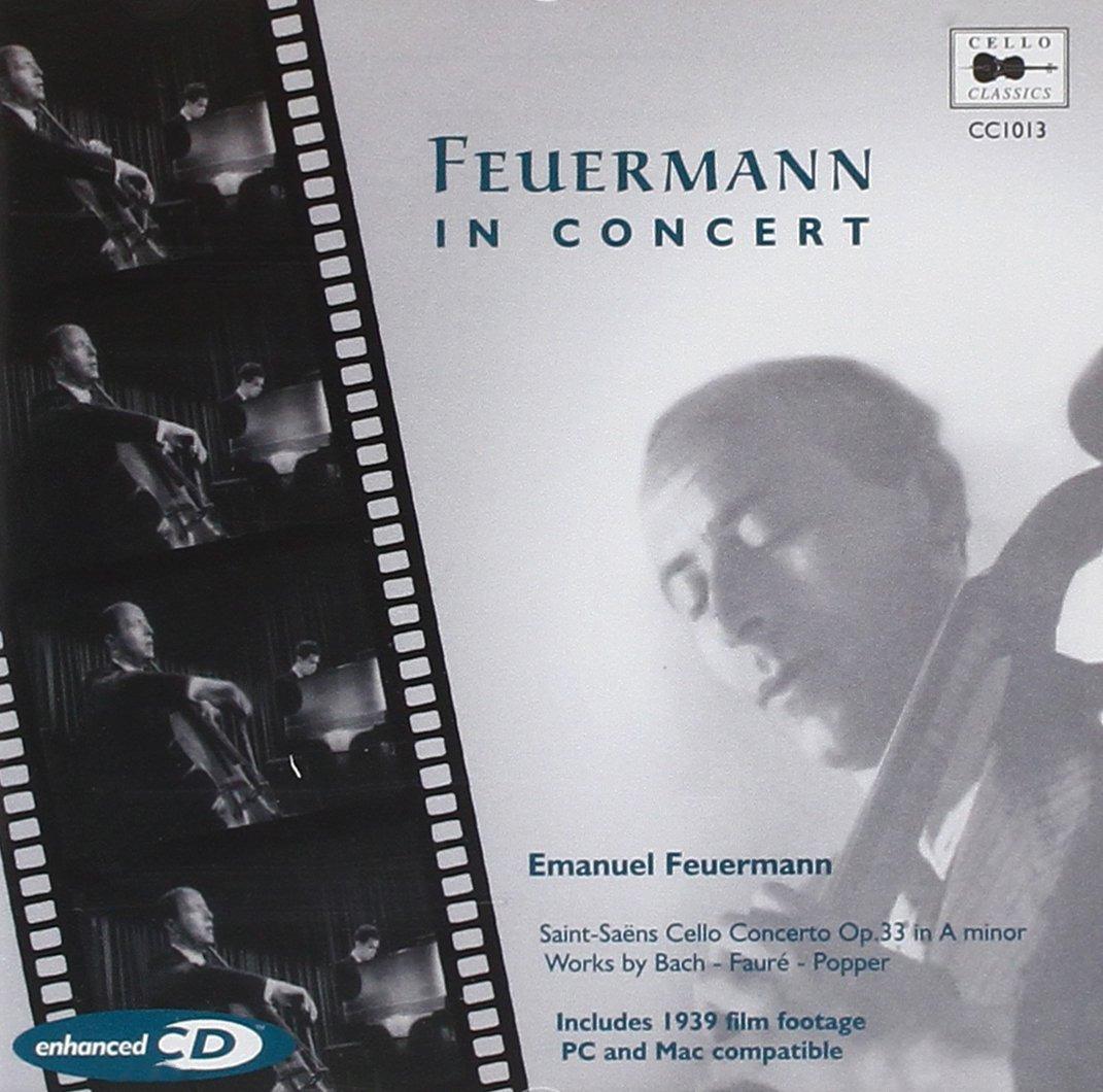 Saint-Saens Bach Feuermann - Concerto 1 Op.33