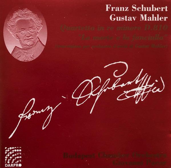 Schubert, Franz & Gustav Mahler - String Quartet No.14 In D Minor, D812 "Der Tod Und Das Madchen"