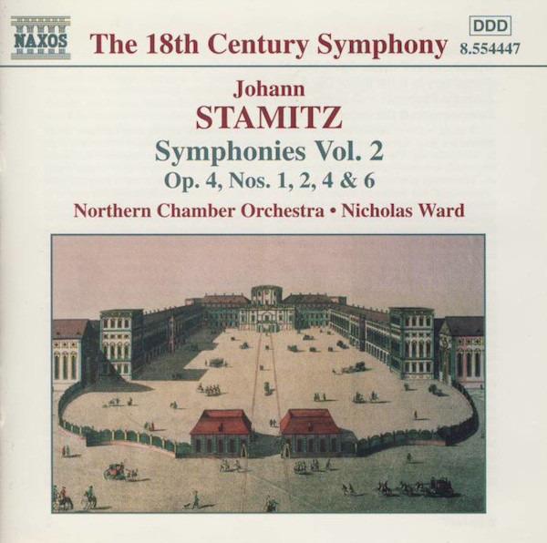 Stamitz, Johann / Ward - Symphonies Vol. 2 (Op. 4, Nos. 1, 2, 4 & 6)