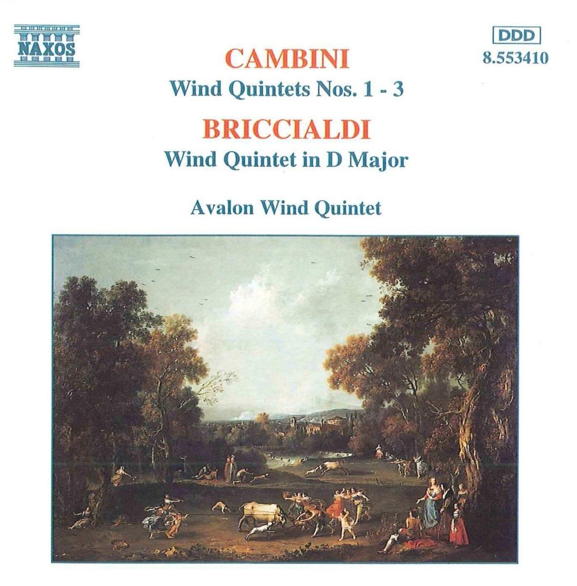 Avalon Wínd Quintet / Cambini / Briccialdi - Wind Quintets