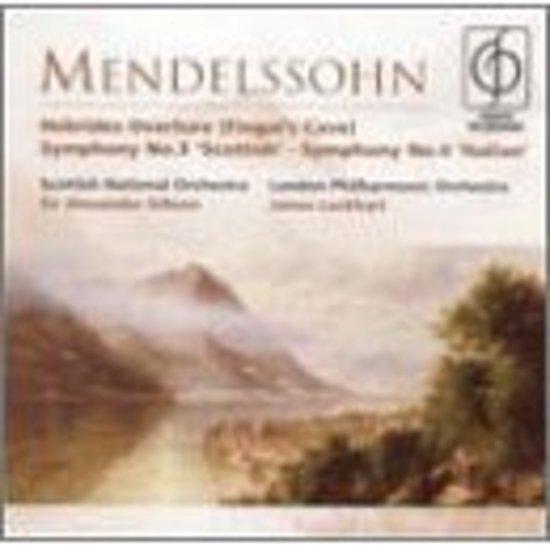 Mendelssohn / Lockhart - Hebrides Overture / sym 3+4