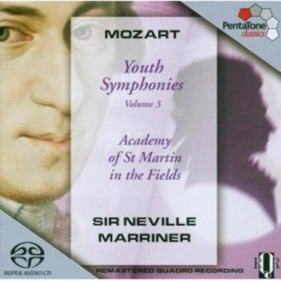 Mozart / Neville Marriner - Youth Symphonies 3 SACD