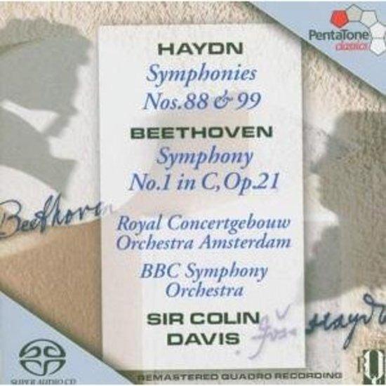 Haydn Beethoven / Colin Davis - Symphonies SACD