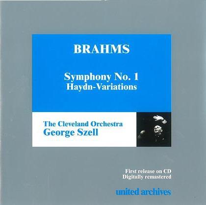 Brahms – Szell / Cleveland Orchestra - Symphony No. 1, Haydn-Variations Vol. 3