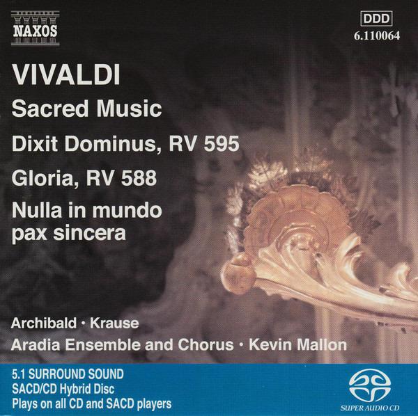 Vivaldi, Antonio, Archibald - Sacred Music Dixit Dominus SACD