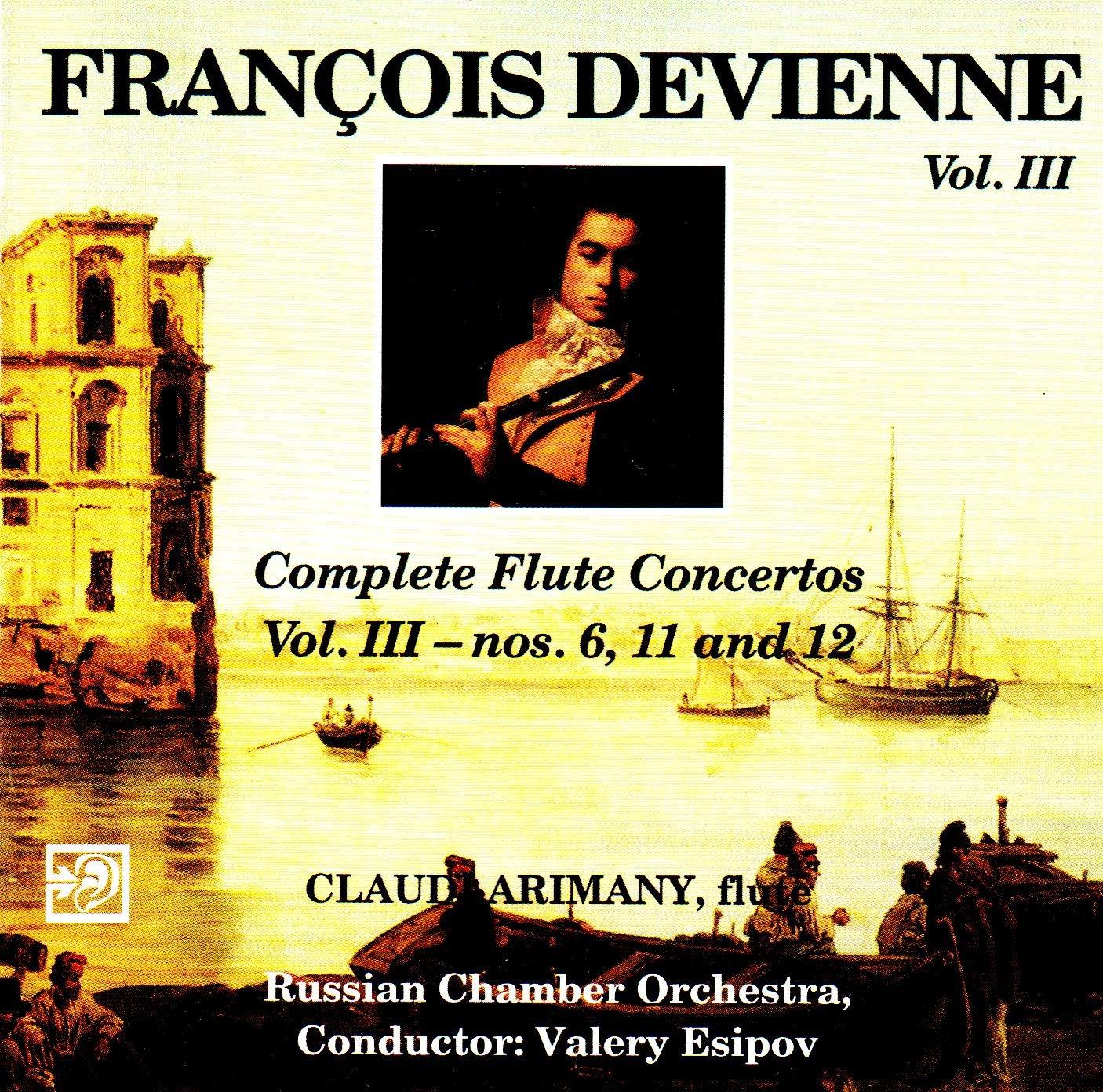 Russian Chamber Orchestra - Devienne, Complete Flute Concertos Vol. III, Arimany