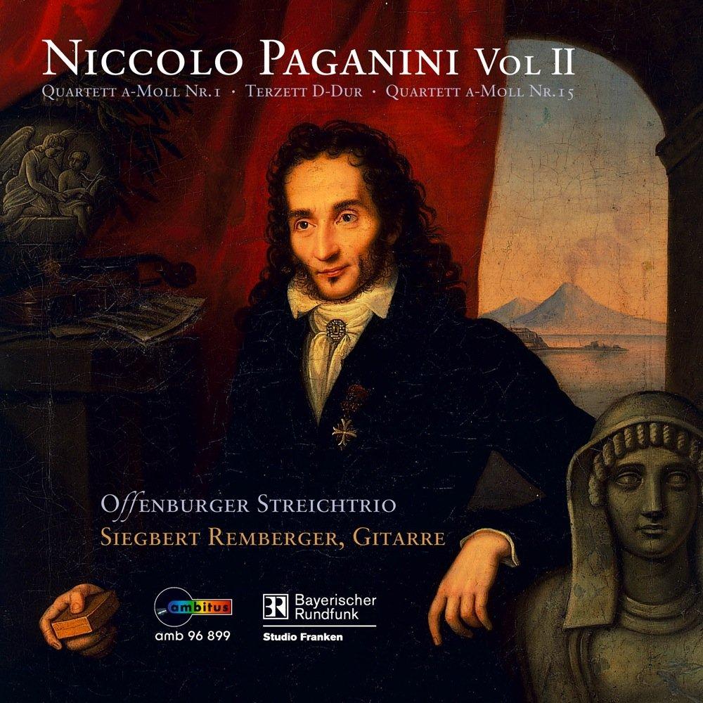 Paganini, Niccolo - Paganini Kammermusik mit Gitarre Vol. 2 SIEGBERT REMBERGER