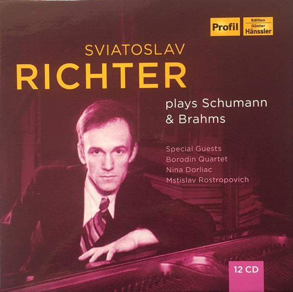 Richter, Sviatoslav - Plays Schumann & Brahms 12 CD BOX SET