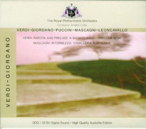 Verdi, Giordano - Verdi: Partita And Prelude 'A Masked Ball' / Prelude 'Aida' / Mascagni: Intermezzo: 'Cavalleria Rusticana'