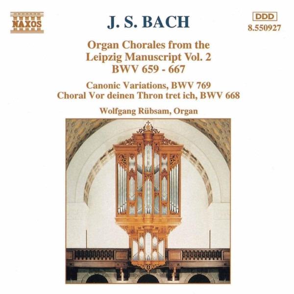 Bach - Organ Chorales From The Leipzig Manuscript, Vol. 2