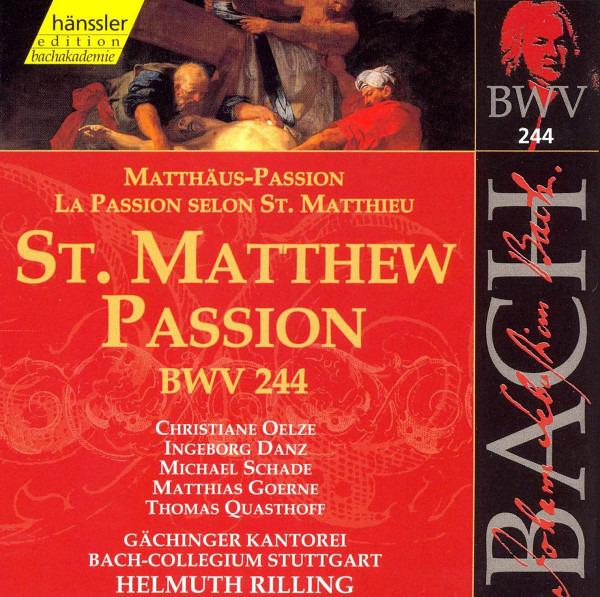 Bach, Johann Sebastian - St. Matthew Passion BWV 244