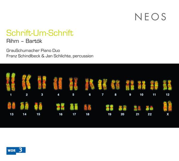 GrauSchumacher Piano Duo - Schrift-Um-Schrift SACD (Wolfgang Rihm, Béla Bartók, Franz Schindlbeck, Jan Schlichte)