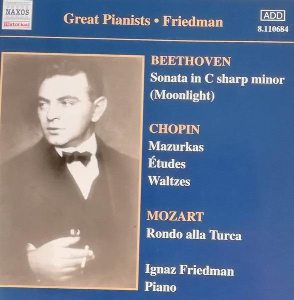 Beethoven / Ignaz Friedman - Complete Recordings, Vol. 1