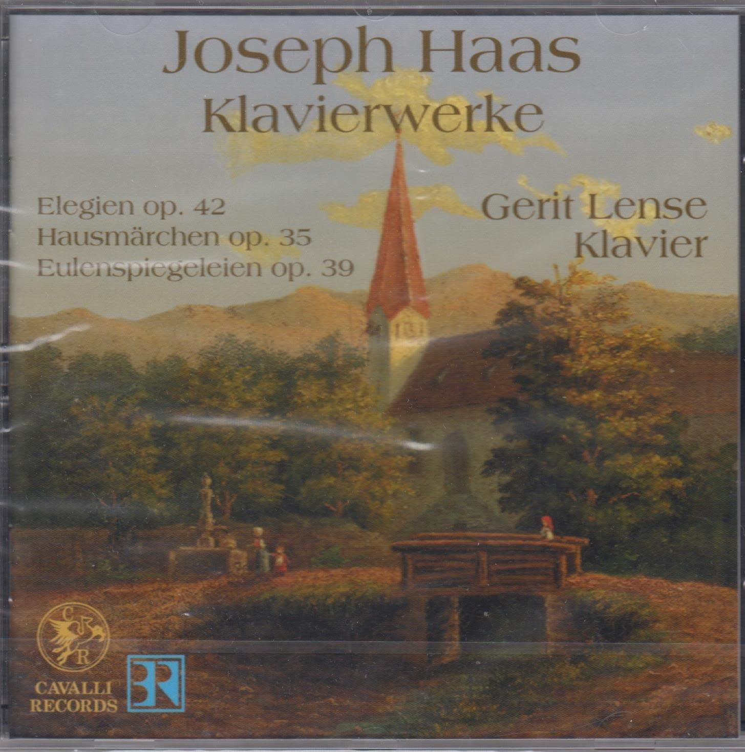 Joseph Haas / Lense, Gerit - Klavierwerke-Elegien Op. 42