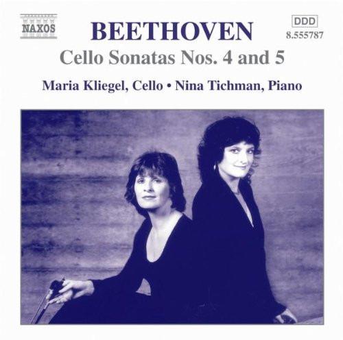 Beethoven - Maria Kliegel, Nina Tichman - Music For Cello And Piano Vol. 3