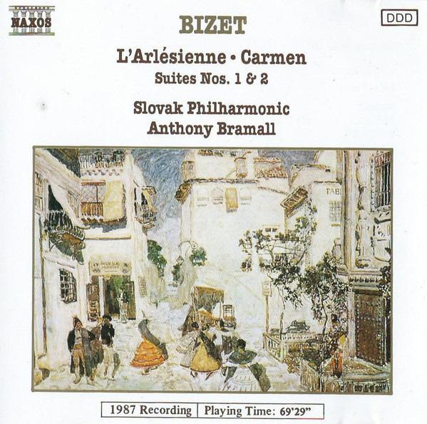Georges Bizet, Slovak Philharmonic Orchestra, Anthony Bramall - L'Arlésienne · Carmen (Suites Nos. 1 & 2)