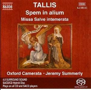 Tallis, Thomas - Oxford Camerata - Spem In Alium / Missa Salve Intemerata
