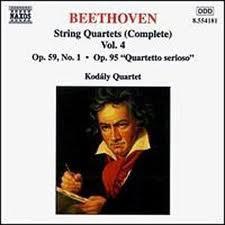 Ludwig van Beethoven - Kodály Quartet - String Quartets (Complete) Vol. 4 - Op. 59, No. 1 • Op. 95, "Quartetto Serioso"