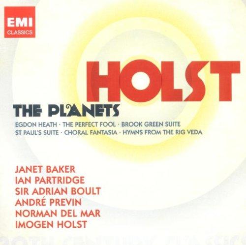 Holst /Baker / Partridge / Boult / Previn - The Planets / Egdon Heath / The Perfect Fool / Book Green Suite