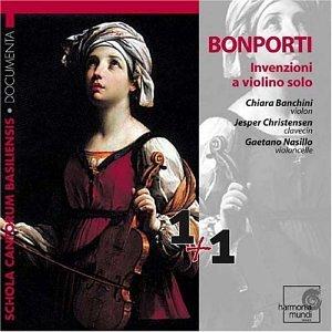 Bonporti Banchin Nasillo Christensen - Invenzioni a Violino Solo Op.10