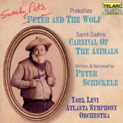 Prokofiev / Saint Seans Peter Schickele - Sneaky Pete And The Wolf