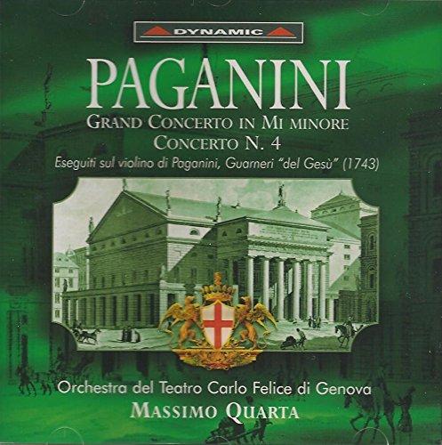 Paganini / Massimo Quarta - Grand Concerto In Mi Minore / Concerto N.4