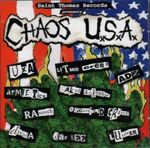 VA - Chaos U.S.A. ADZ LITMUS GREEN