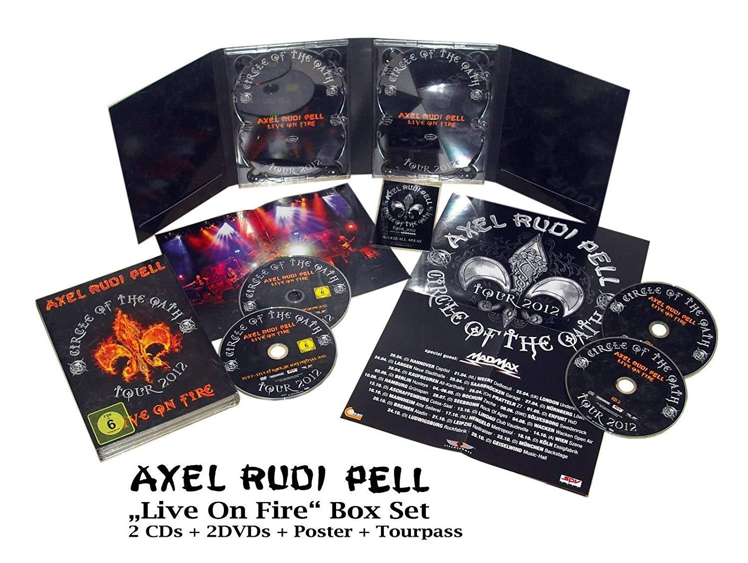 Pell, Axel Rudi - Live on Fire (Circle of the Oath Tour 2012) LTD. ED