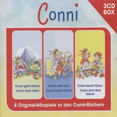 Conni - Hörspielbox 3 Geht zelten backt Pizza zieht um