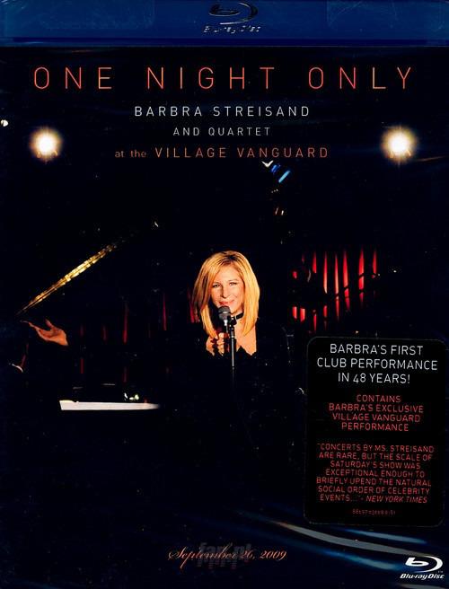 Streisand, Barbra - One Night Only: Barbra Streisand And Quartet Live At The Village Vanguard